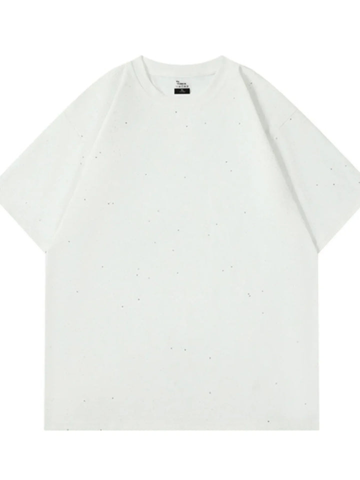 Men's Plus Size Round Neck Short Sleeve T-Shirt