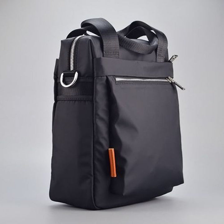 Oxford-style Vertical Casual Crossbody Bag