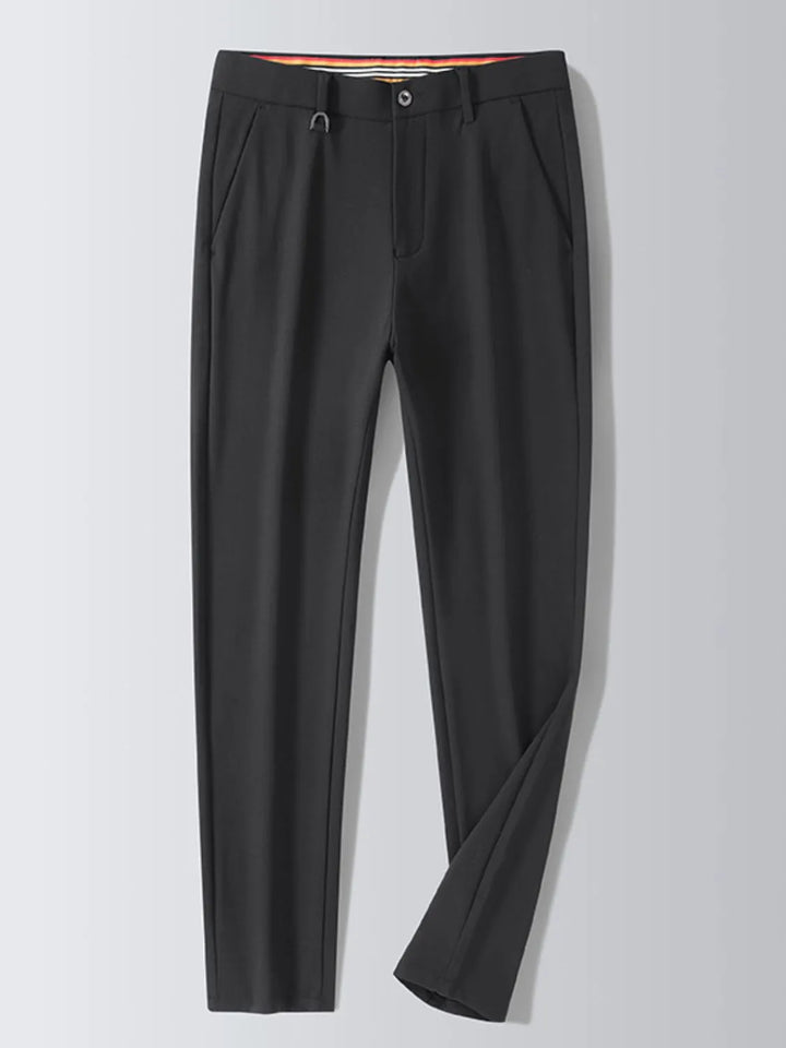 Men's Slim Fit Pants with Pockets
