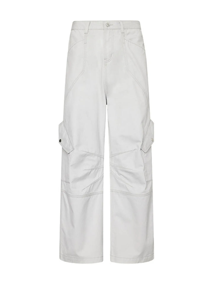 Men's Wide Leg Cargo Pants