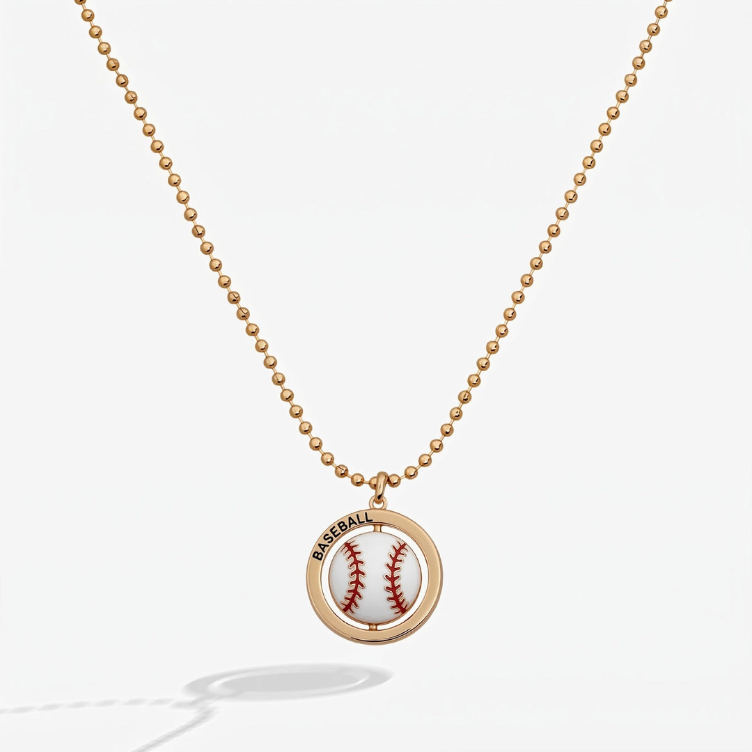 Football And Tennis Pendant Necklace For Women