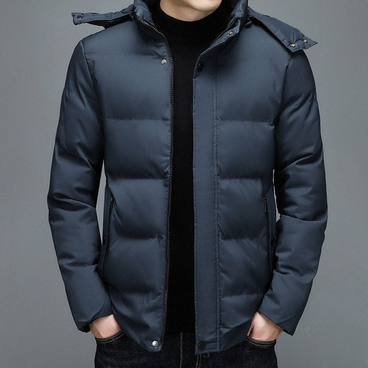 Plus-size Down Puffer Jacket With Extra Padding For Maximum Warmth