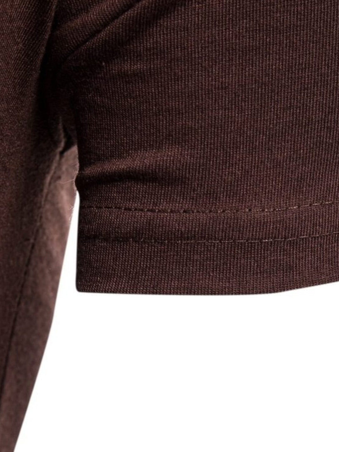 Men's Lace-Up Asymmetric Hem T-Shirt