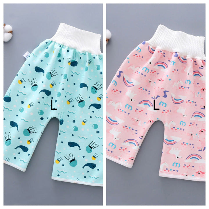 Baby leak-proof bed wetting skirt
