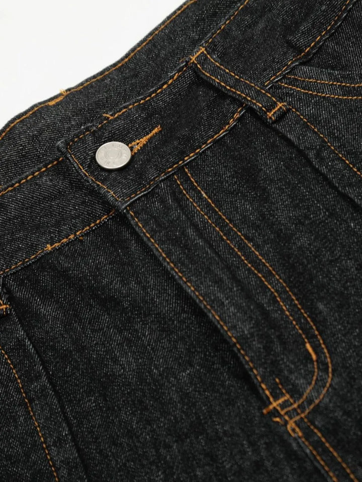 Men's Wide Leg Balloon Jeans