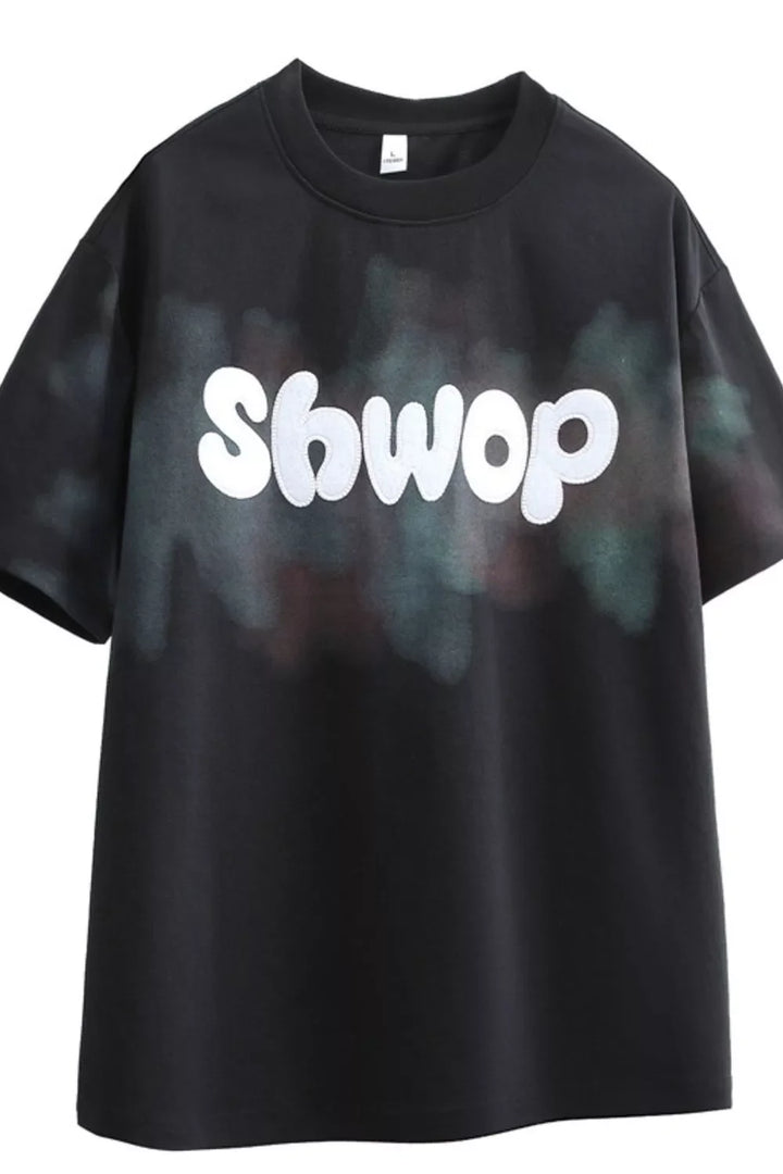 Plus Size Letter Graphic Short Sleeve T-Shirt
