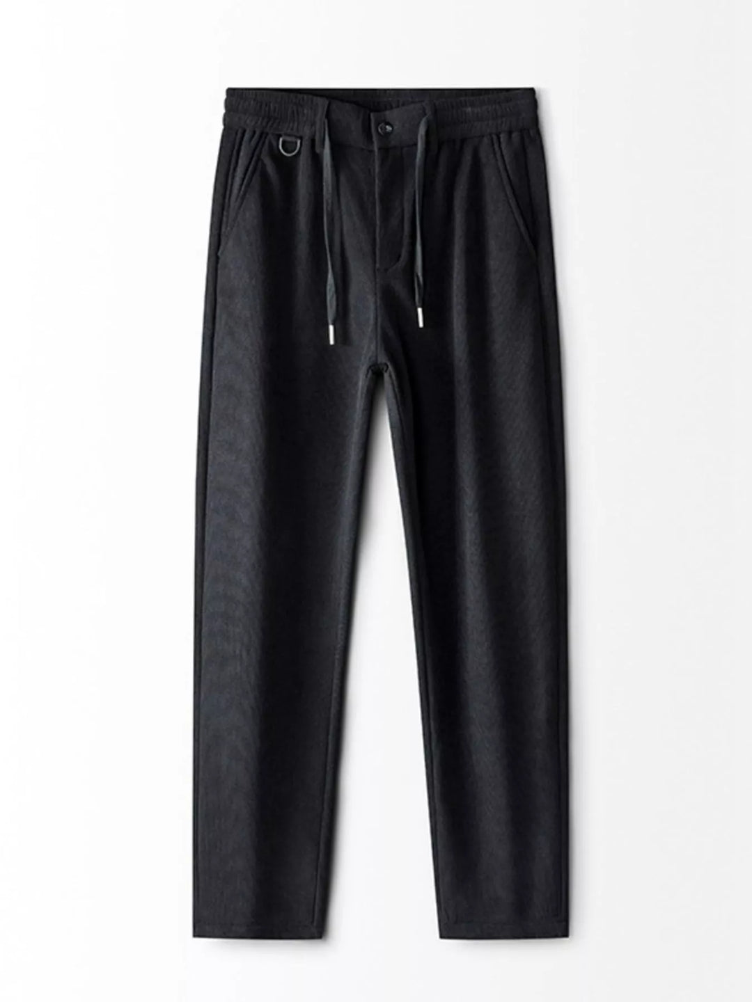 Men's Plus Size Straight-Leg Drawstring Pants