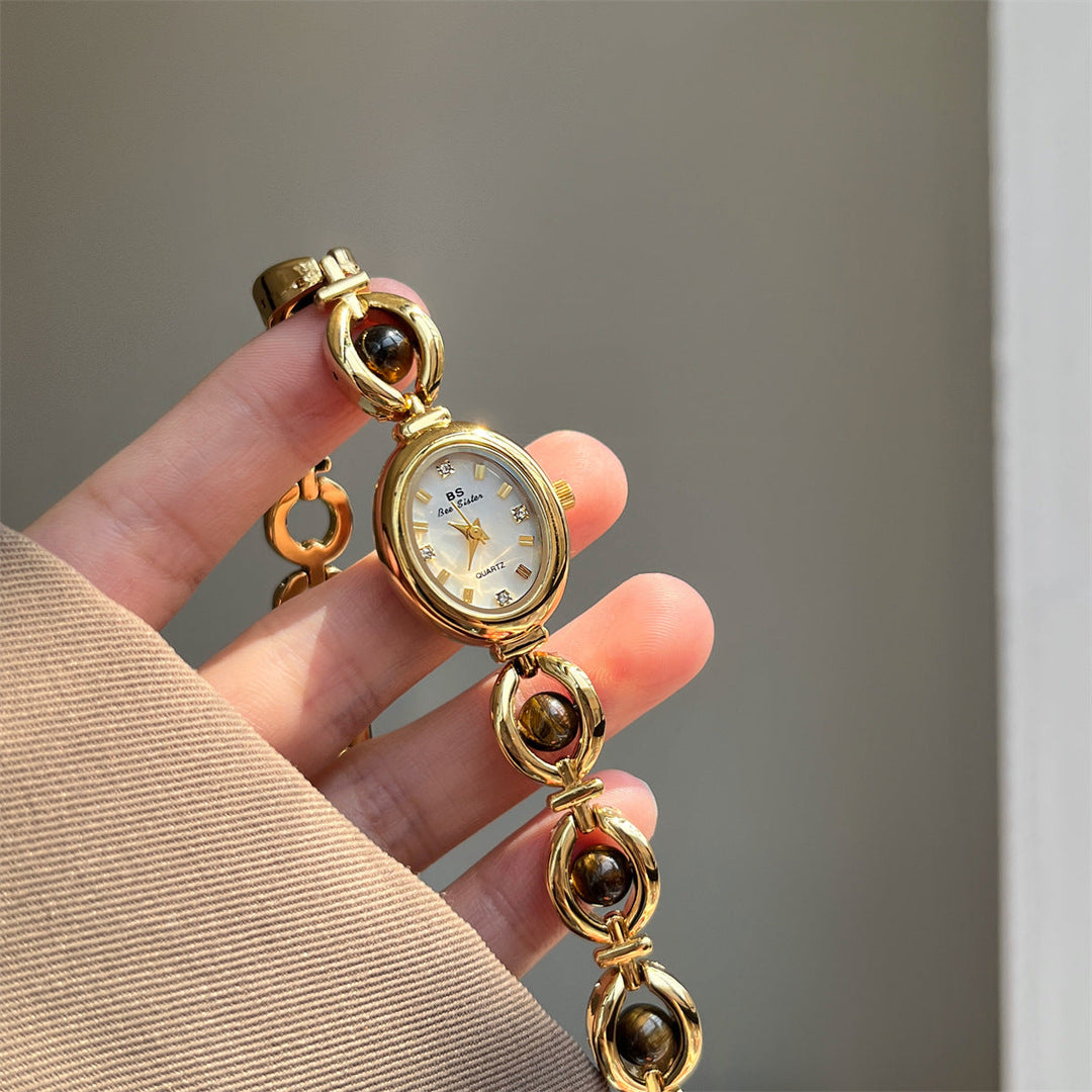 Amber Pearl Bracelet Chain Design With A Sense Of High-end, Light Luxury And Exquisiteness