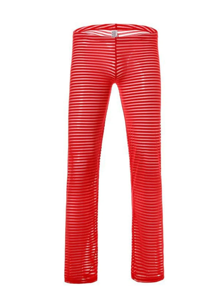 Men's Striped Sheer Pants