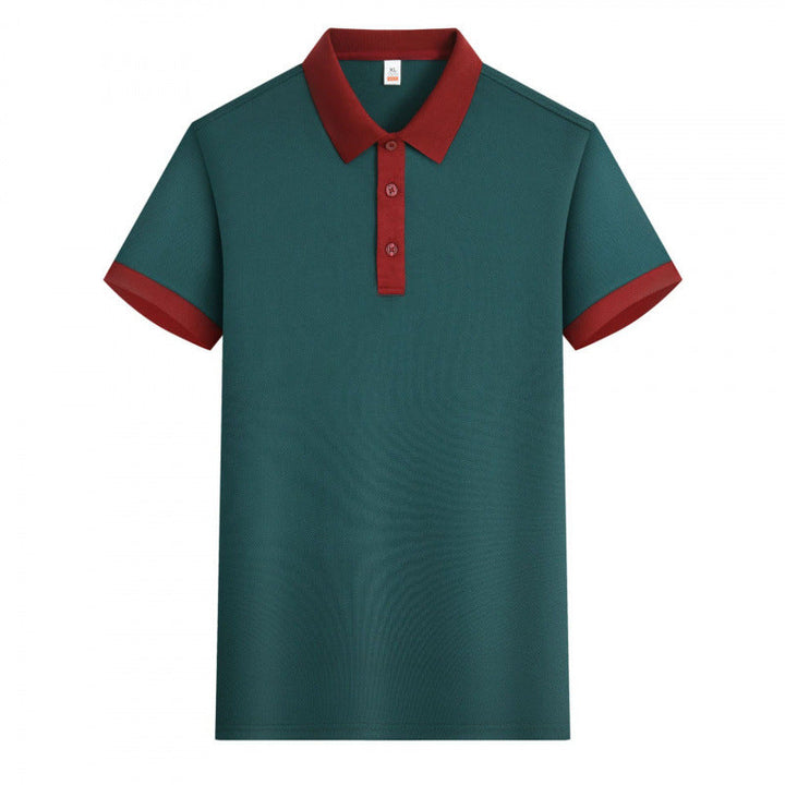 Business Summer Ice Silk Short-Sleeve T-Shirt