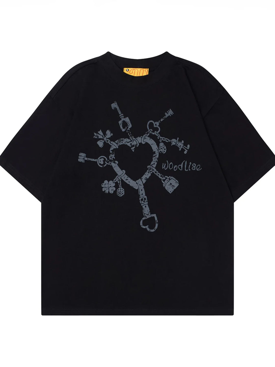Men's Graphic Round Neck Short Sleeve T-Shirt
