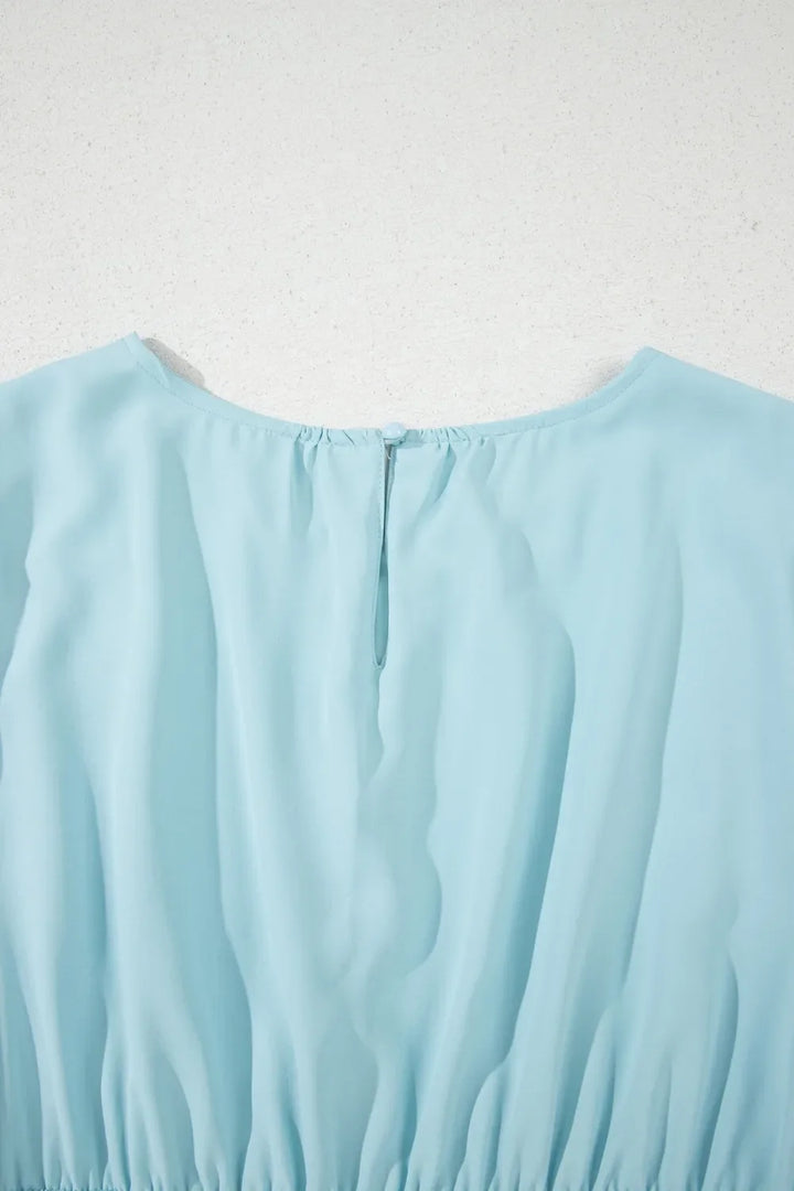 Round Neck Half Sleeve Dress