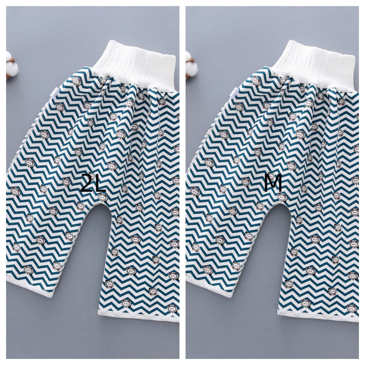 Baby leak-proof bed wetting skirt