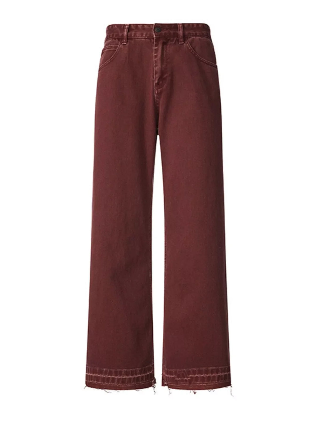 Men's Wash Relaxed Fit Wide Leg Jeans