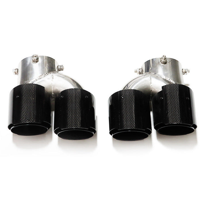 Car Modification Stainless Steel Carbon Fiber Exhaust Pipe
