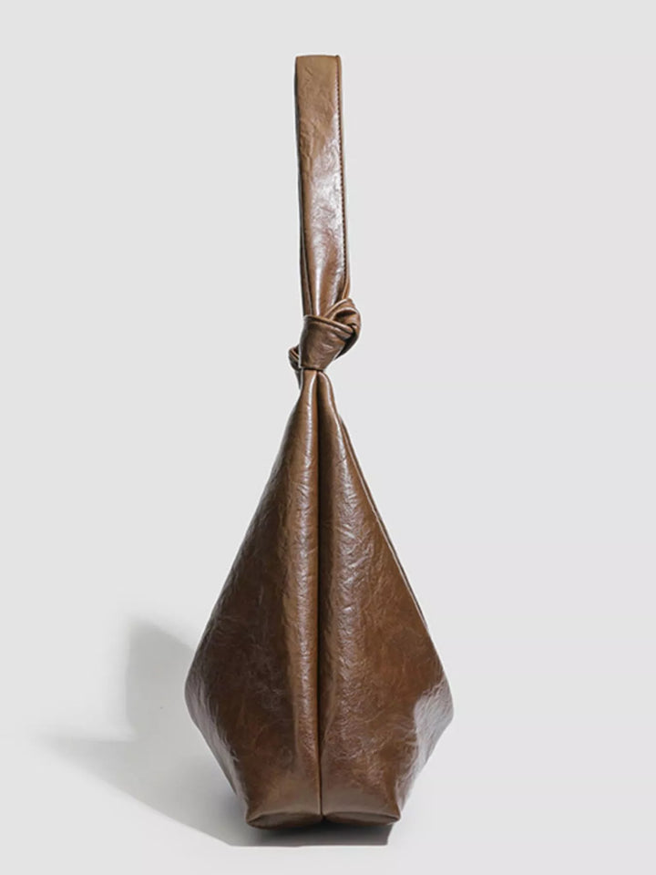 Vintage Style Leather Shoulder Bag