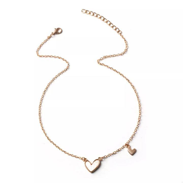 Alloy Heart Pendant Necklace