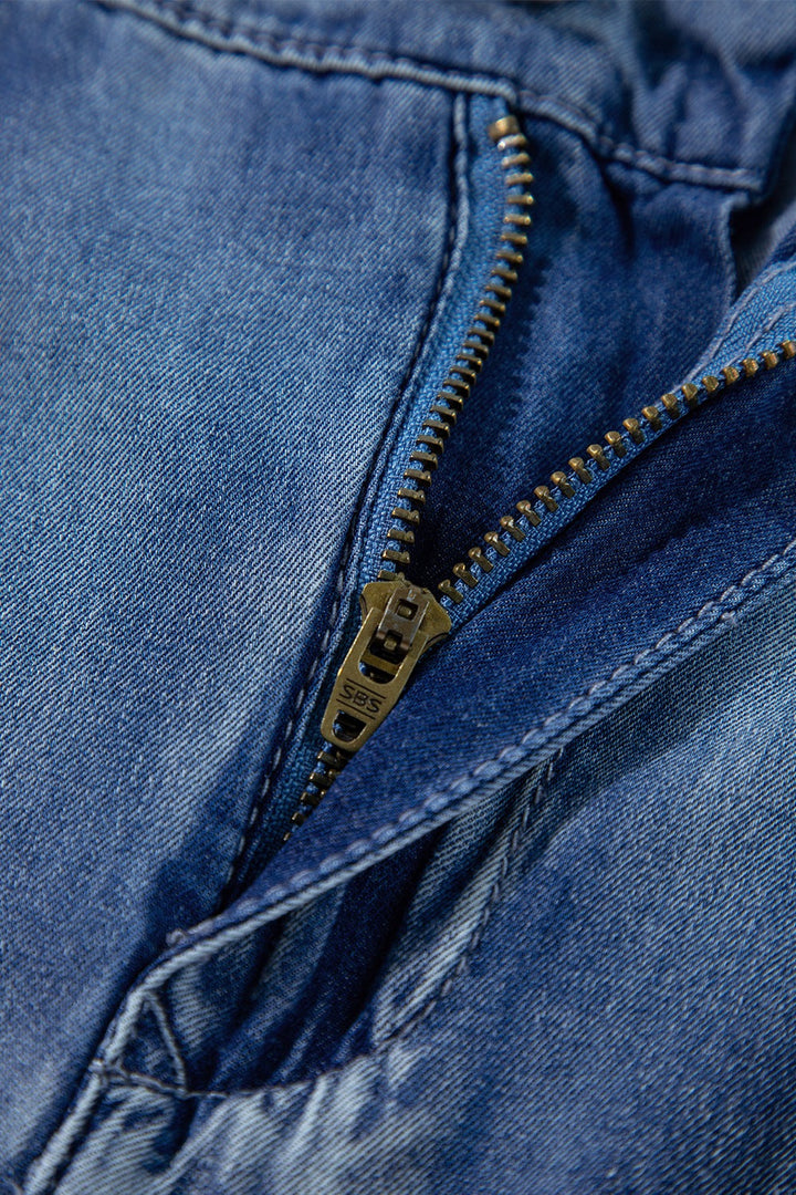 High-Waisted Wide-Leg Jeans