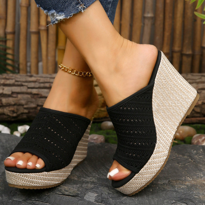 Open Toe Wedge Sandals