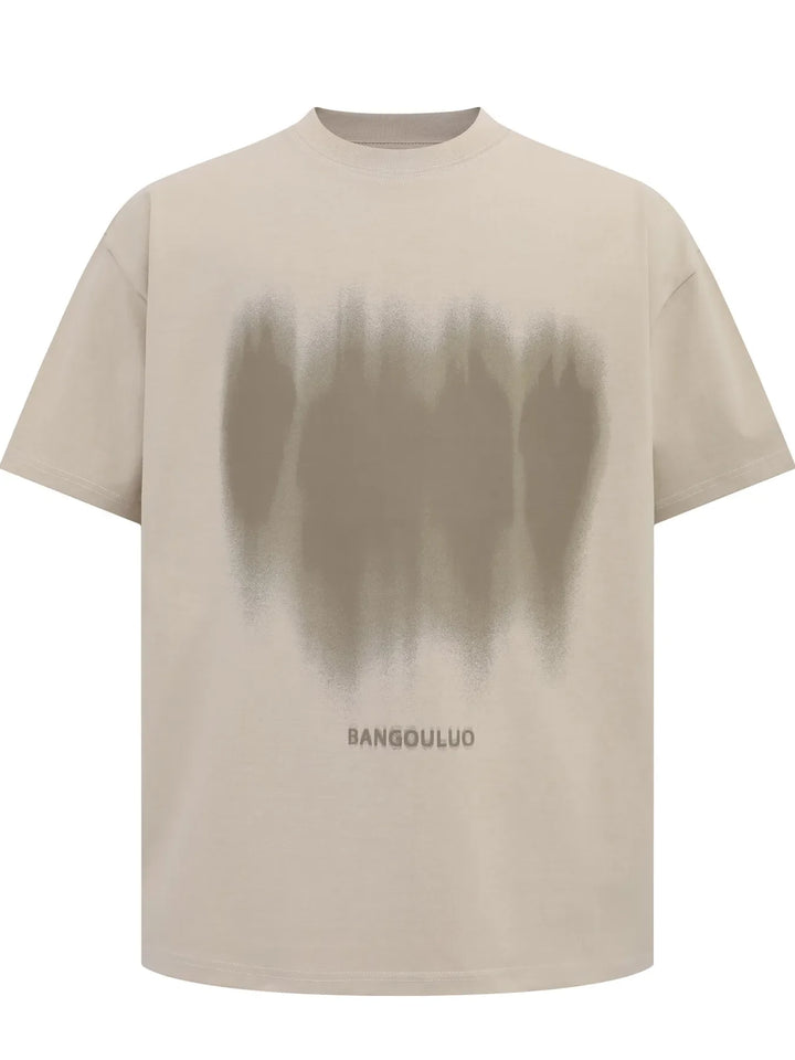 Men's Round Neck Short Sleeve Oversized T-Shirt