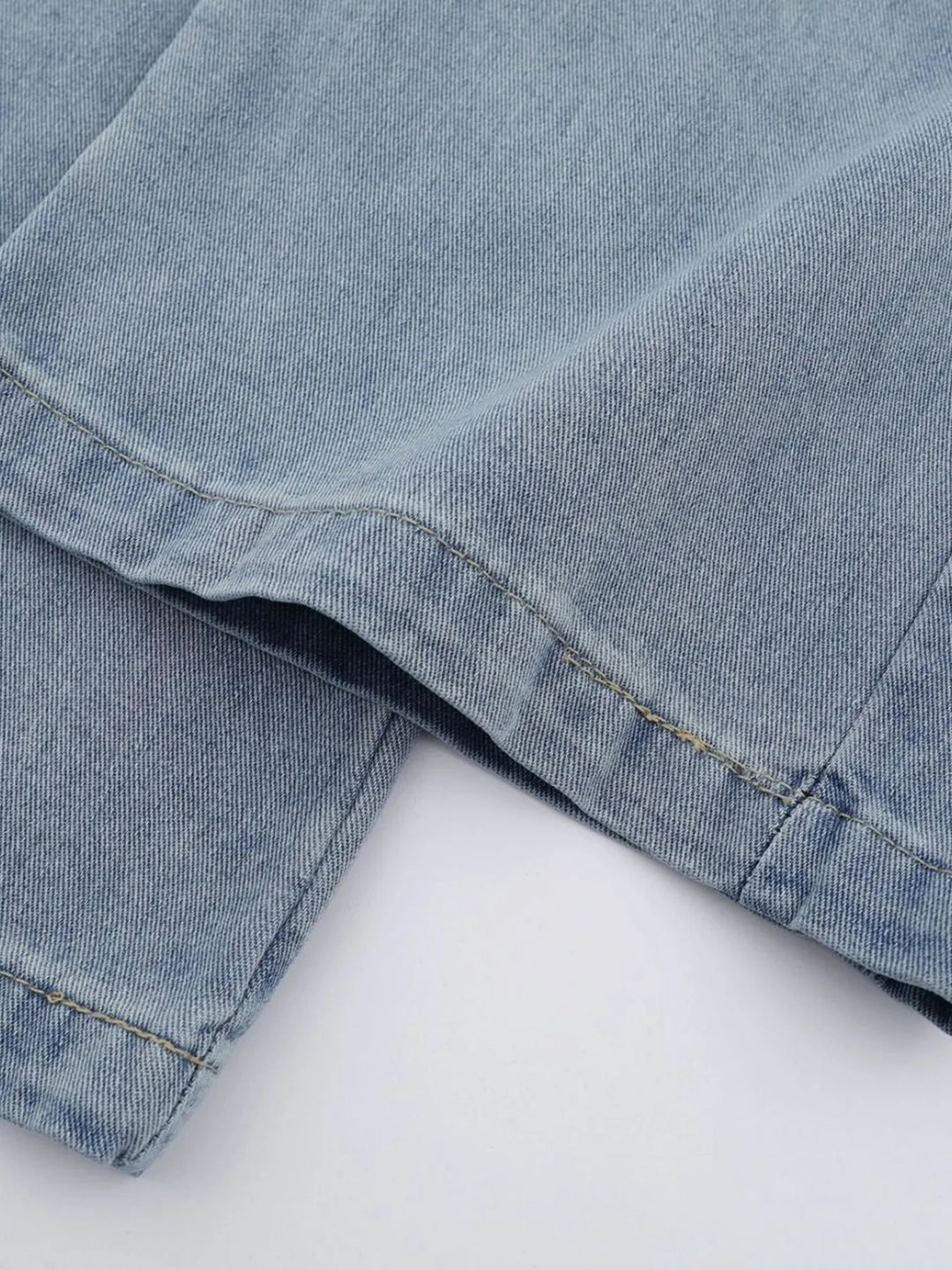 Men's High-Waist Wide Leg Relaxed Fit Jeans