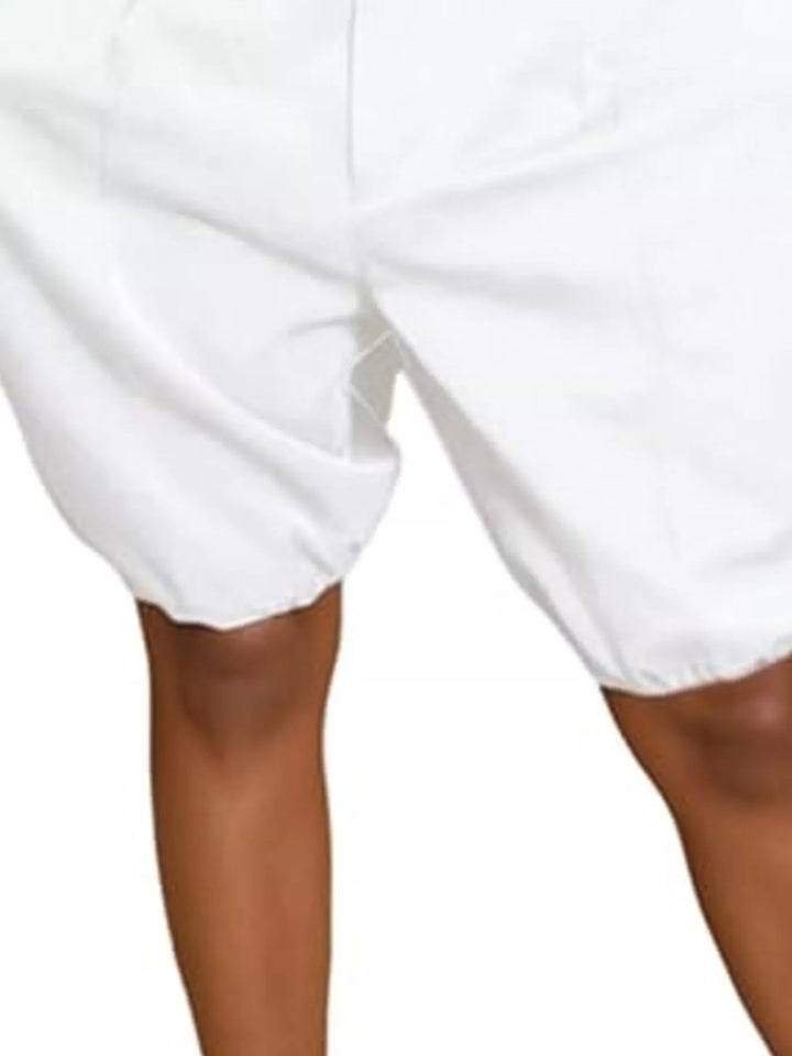 Pleated Detail High Waist Shorts