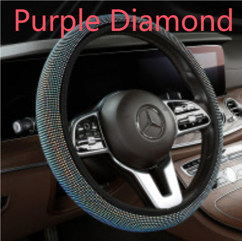 Steering Wheel Cover Diamond-studded Summer Without Inner Ring Full
