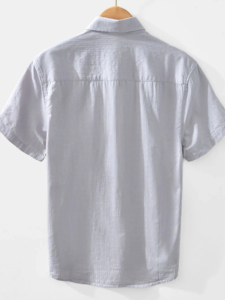 Men's Button Up Short Sleeve Shirt