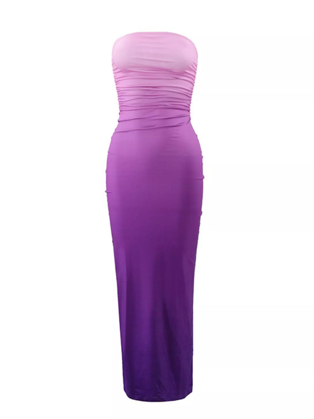 Gradient Tube Bodycon Midi Dress