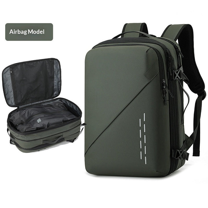 Mens Large-capacity Stylish Minimalist Vacuum-compressed Backpack