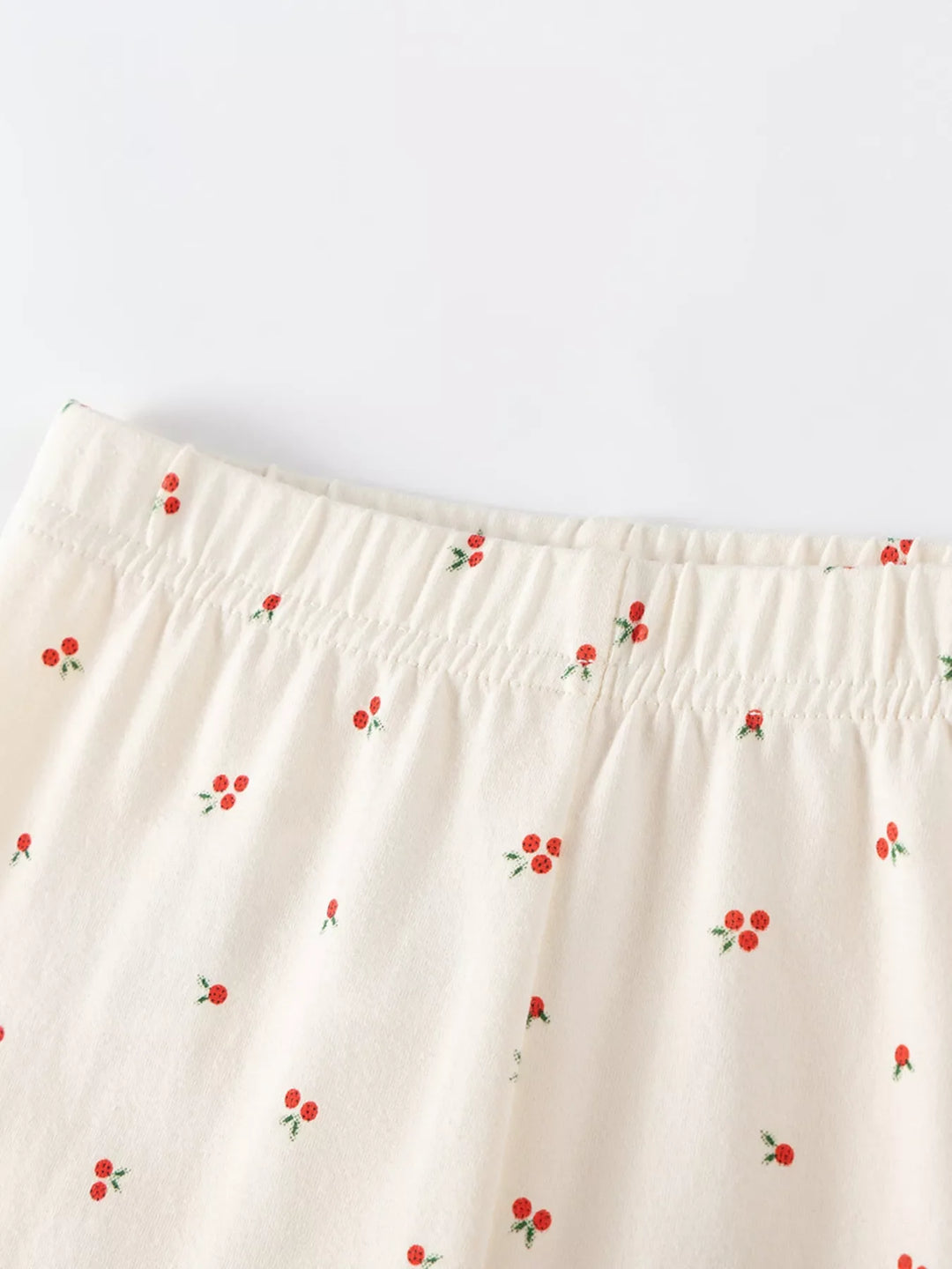 Children's Bunny Embroidered Top & Capri Leggings Set