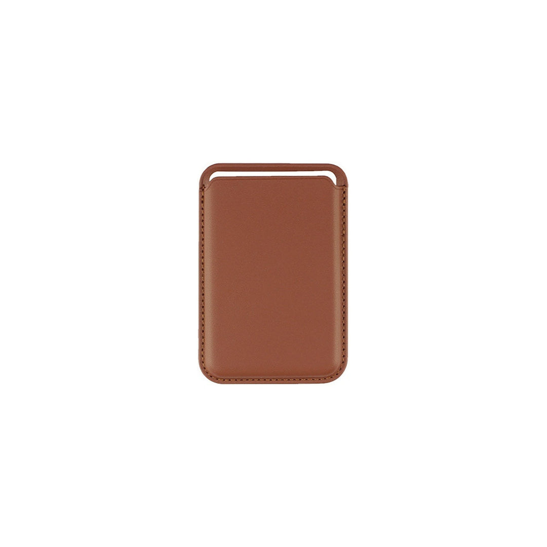 For Magsafe Magnetic Luxury Leather Card Holder Wallet Case For 14 Pro Max 13 12 Phone Bag Adsorption Accessories Cover