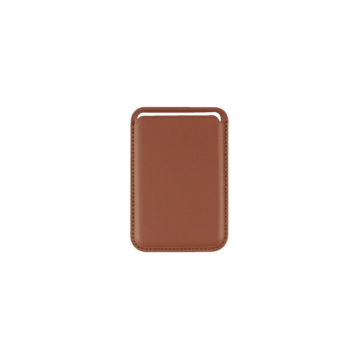 For Magsafe Magnetic Luxury Leather Card Holder Wallet Case For 14 Pro Max 13 12 Phone Bag Adsorption Accessories Cover