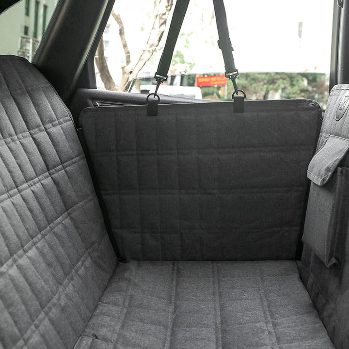 New Vehicle-mounted Pet Mat Water And Dirt Resistant Rear Universal