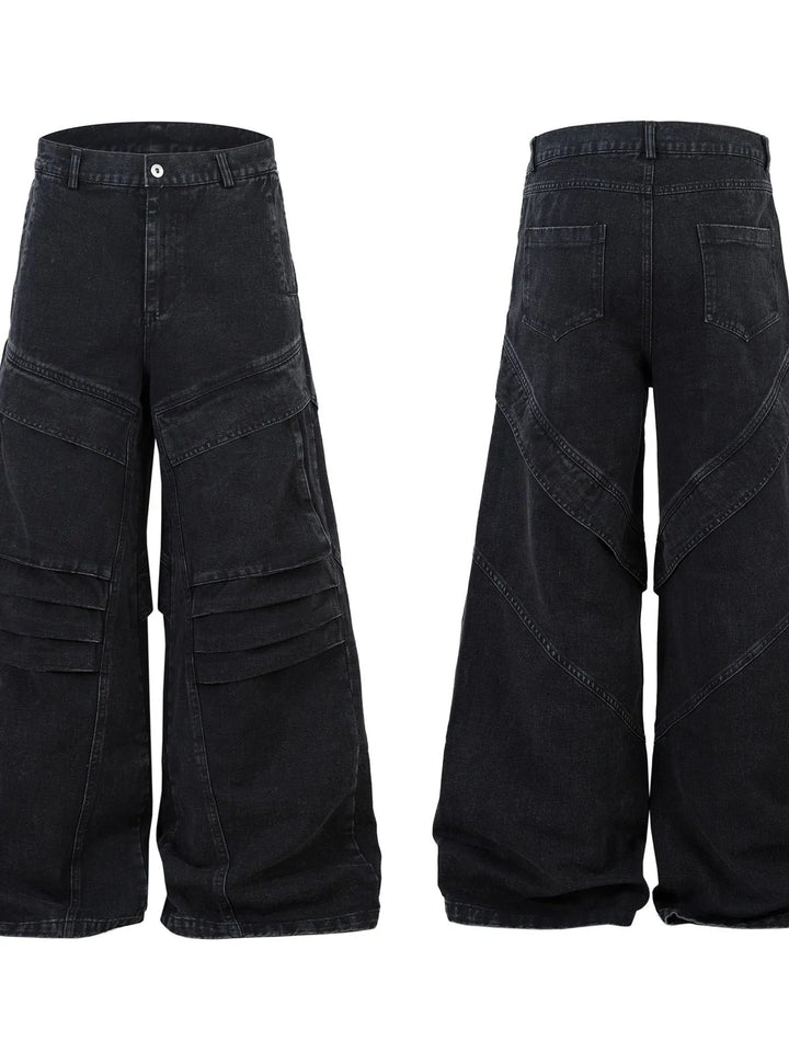 Men's Wide Leg Jeans
