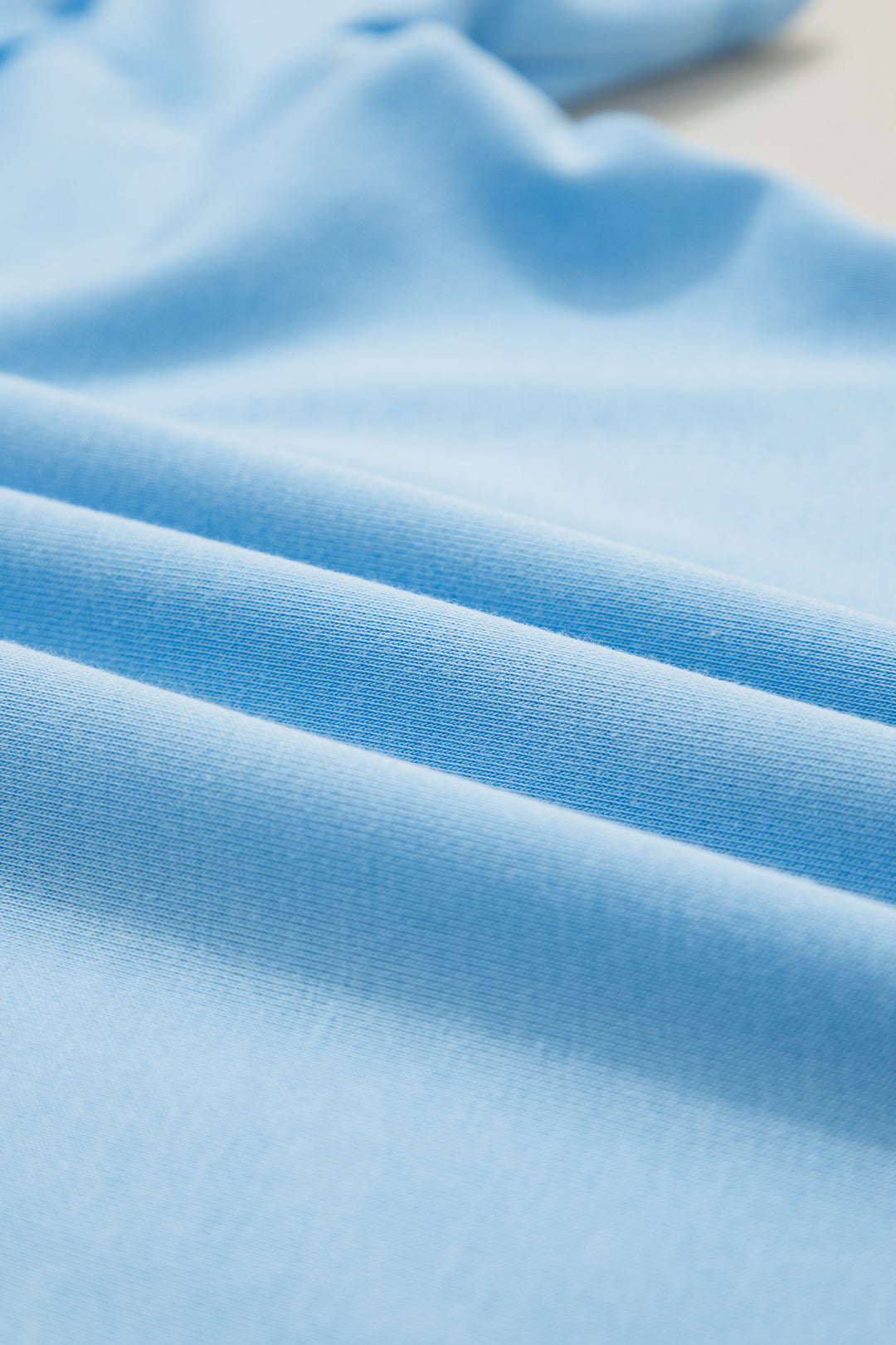 Sky Blue Drop Shoulder Boxy Tee and Barrel Pants Set