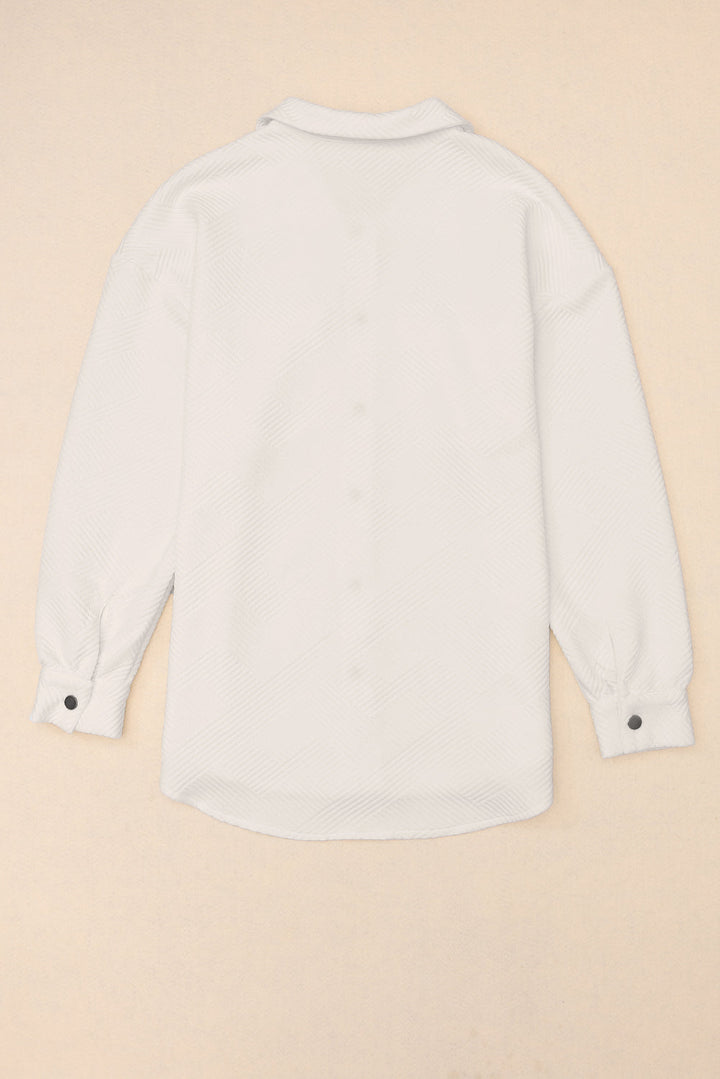 Snap Down Collared Jacket
