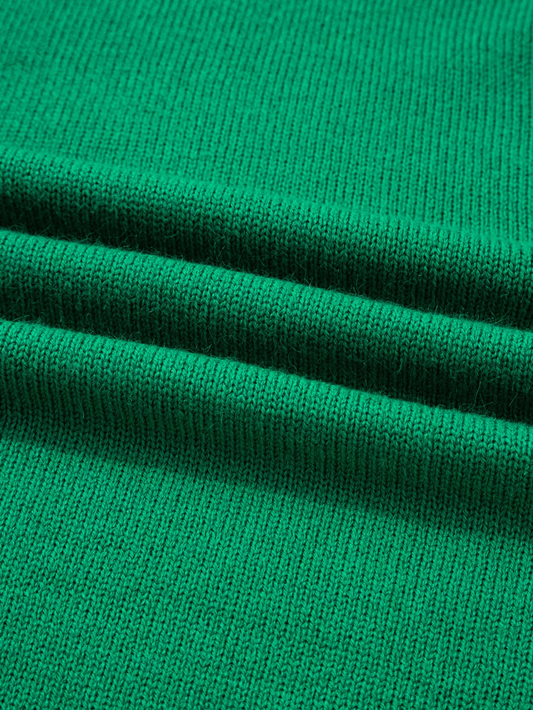 Solid Color Knit Button Drop Shoulder Sweater Cardigan