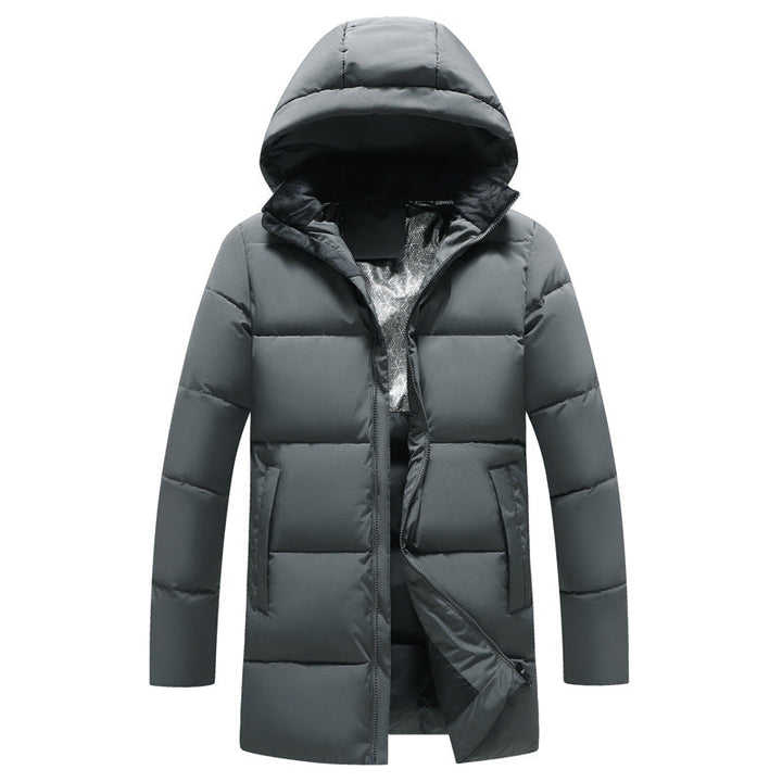 New Mens Graphene Cotton Jacket With A Detachable Hoodextra-thick And On-trend