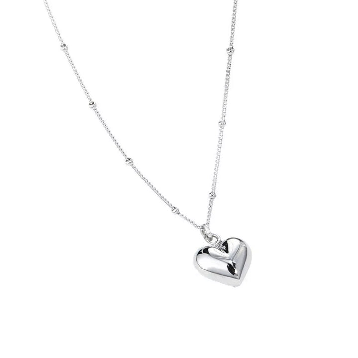 925 Sterling Silver Heart Necklace