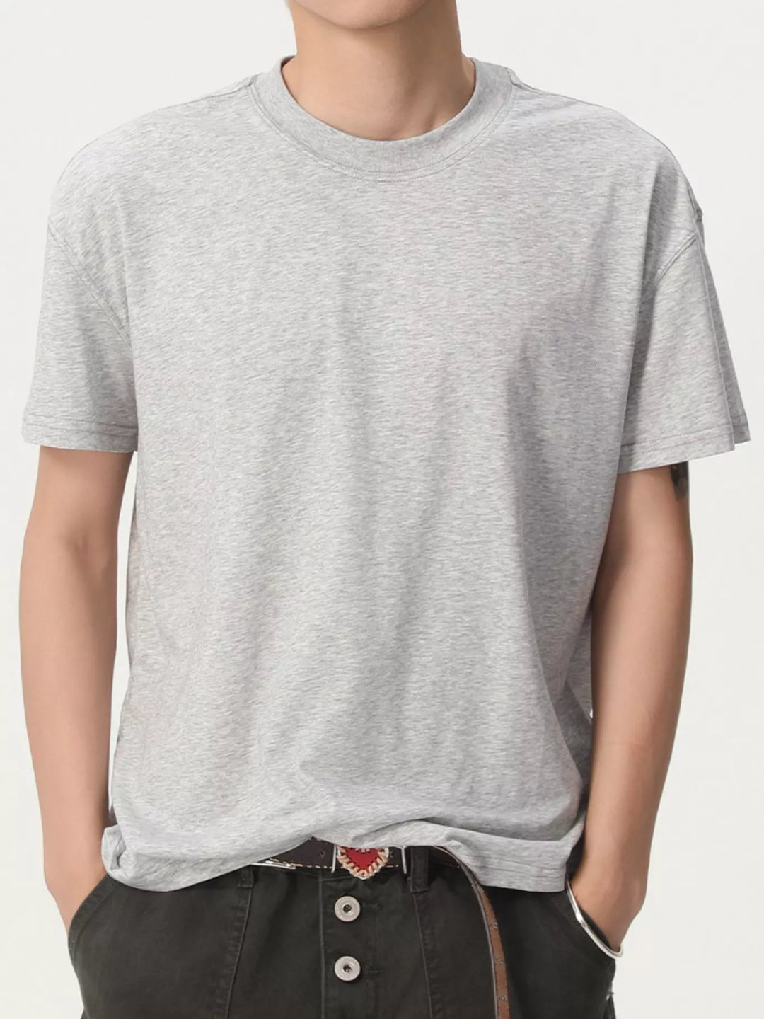 Men's Round Neck Short Sleeve T-Shirt