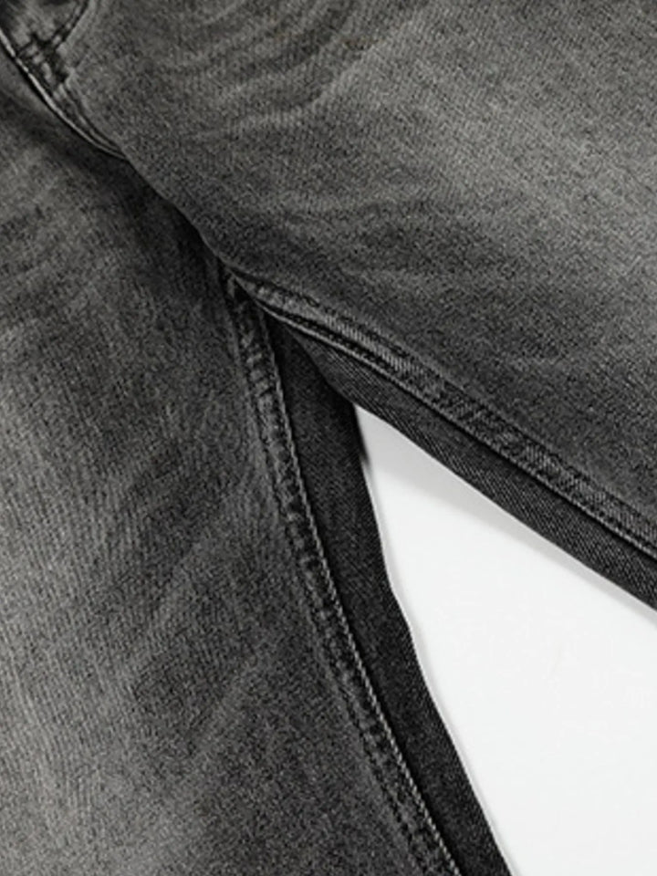 Men's Washed Loose Fit Classic Jeans