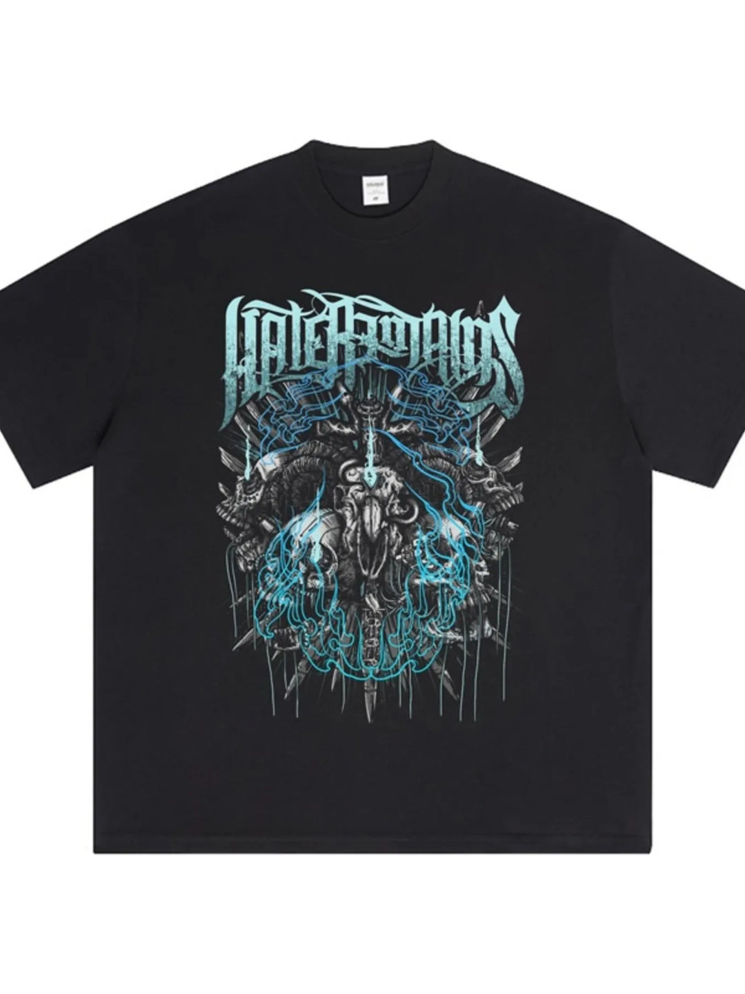 Men's Graphic Round Neck Short Sleeve T-Shirt