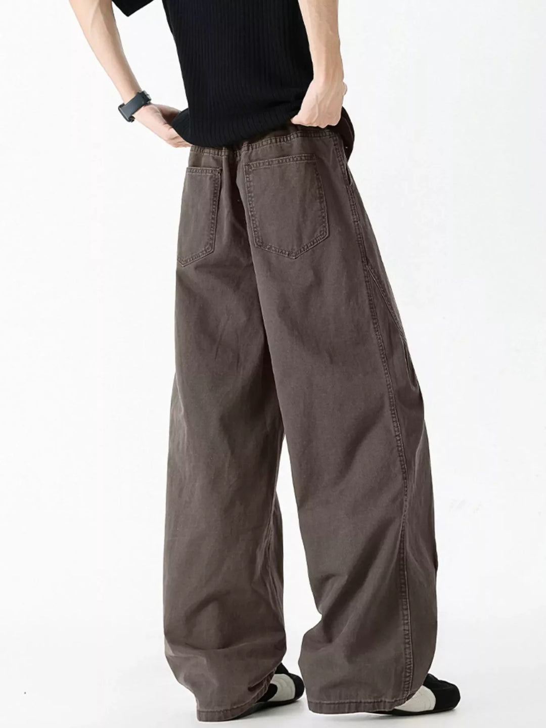 Men's Full Size Wide Leg Jeans Plus Size