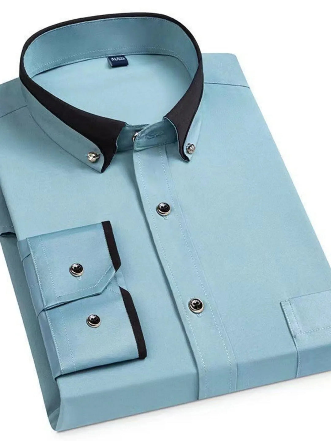 Men's Full Size Button Up Long Sleeve Shirt Plus Size