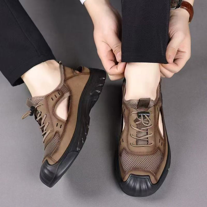 Men's Fashionable Soft-Soled Casual Hole Sandals