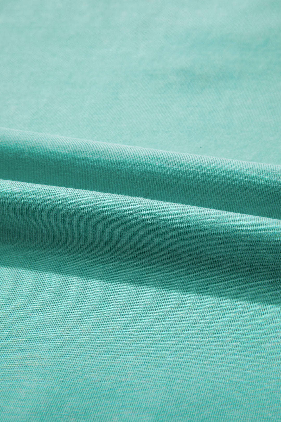 Mint Green Mineral Wash V Neck Tee Matching Skort Set