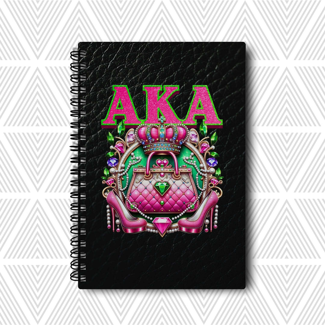 AKA Crown & Couture Luxury Notebook