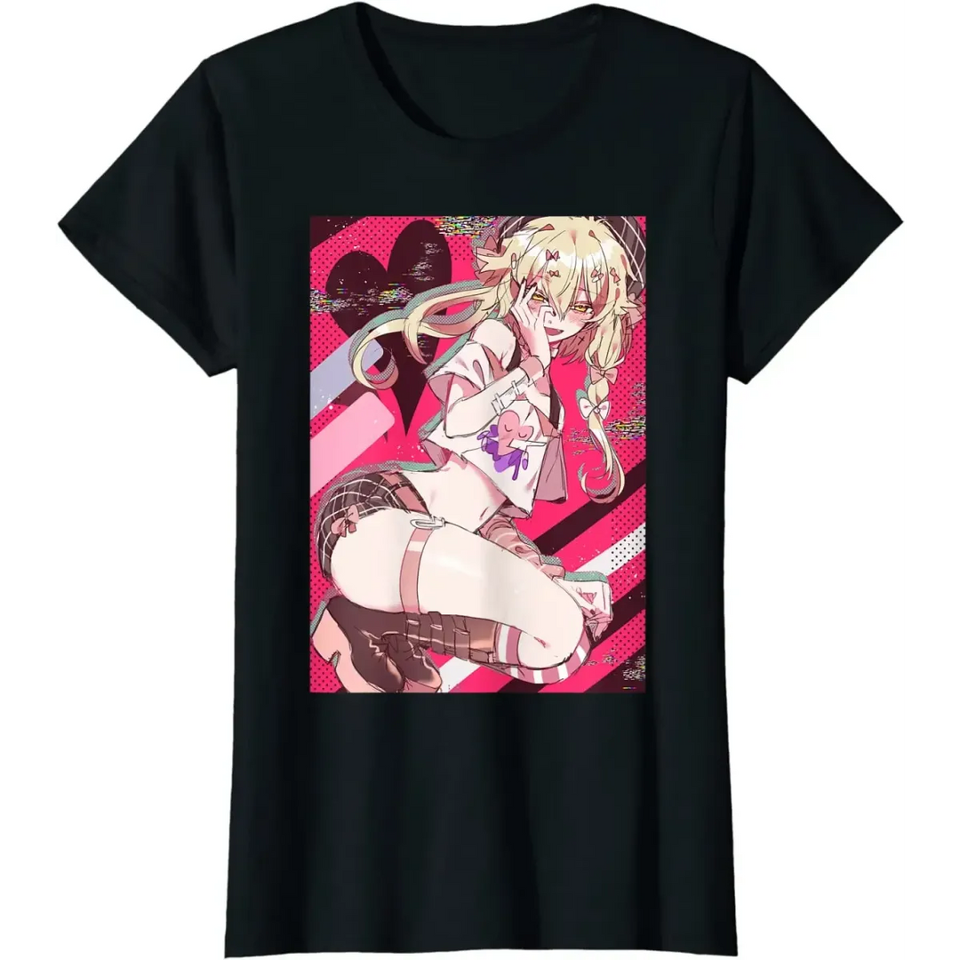 Anime Harajuku Graphic T-Shirt