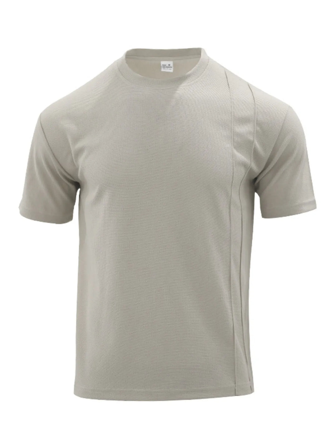 Men's Full Size Round Neck Tee and Shorts Set Plus Size